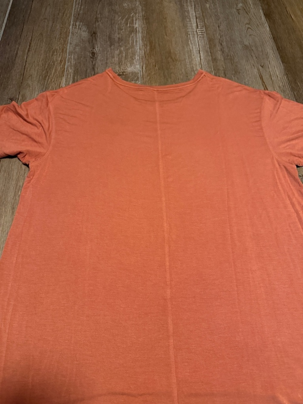 American Eagle Outfitters Soft & Sexy Coral Crewneck Tee - Picture 7 of 7